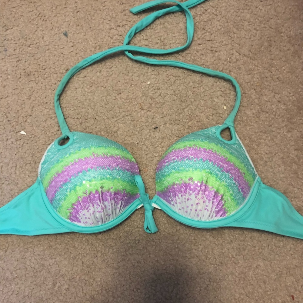 VS Sequin Bikini Top